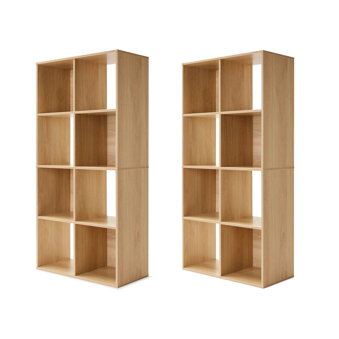 2 X 8 Cube Storage Shelf DIY Cupboard Organizer Bookshelf
